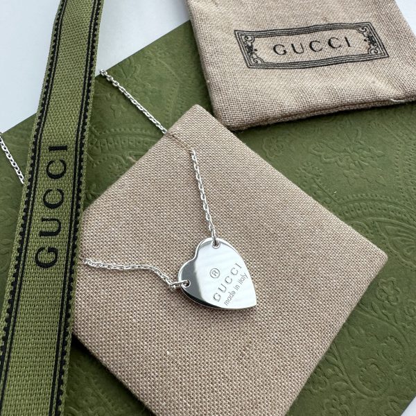 Gucci Trademark Heart Necklace