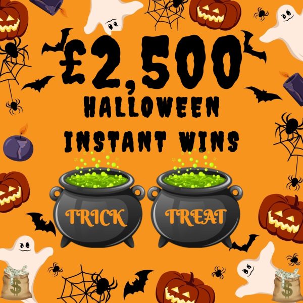 TRICK OR TREAT! Halloween INSTANT WIN Competition!