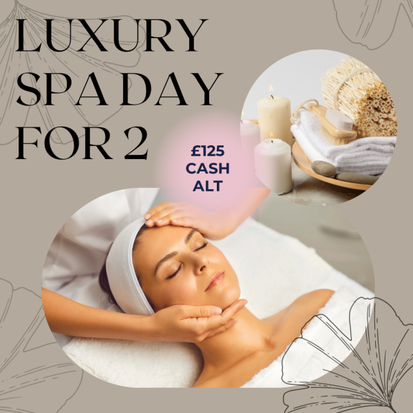 FLASH! Win a Luxury Spa Day for 2!