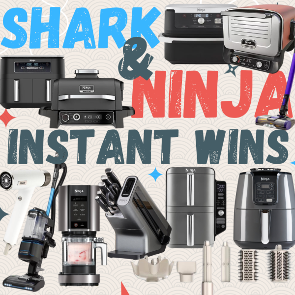 ULTIMATE SHARK NINJA BUNDLE WITH HUGE INSTANT WINS WORTH OVER £4K!