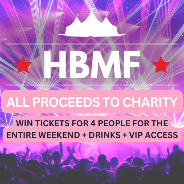 4 X HASTINGS BEER & MUSIC FESTIVAL WEEKEND PASSES - ALL PROCEEDS TO CHARITY