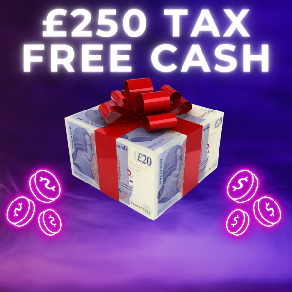 £250 TAX FREE CASH! WIN FOR 79P!