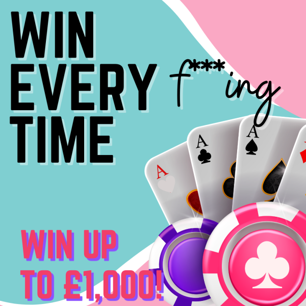 WIN EVERY TIME! £20k POT - WIN UP TO £1,000 + £250 END PRIZE!