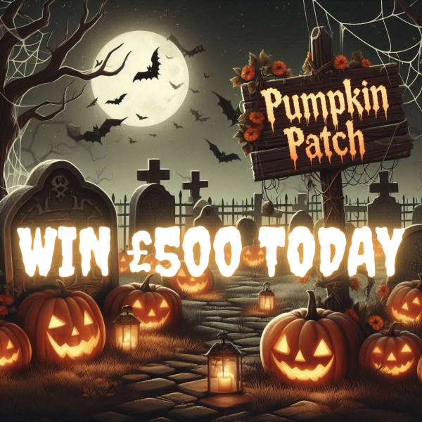 PUMPKIN PATCH - £20K 49P INSTANT WINS! 2 X £100 END PRIZES