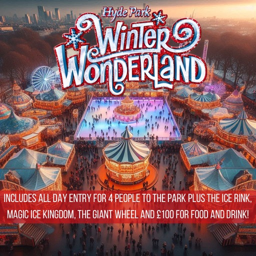 WINTER WONDERLAND PACKAGE FOR 4 WORTH OVER £300!