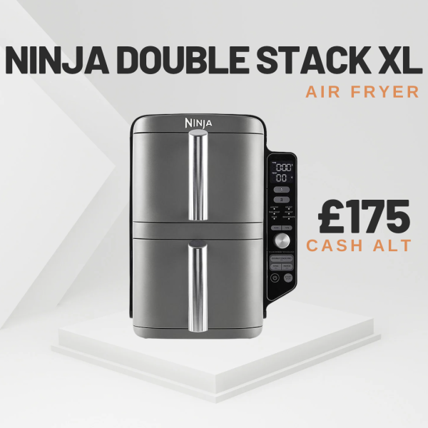 NINJA DOUBLE STACK XL AIR FRYER!