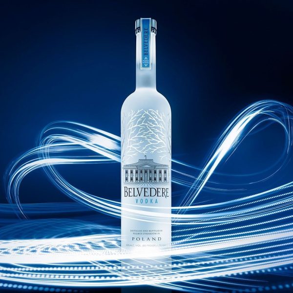 BELVEDERE PURE VODKA - 1.75L ILLUMINATION MAGNUM