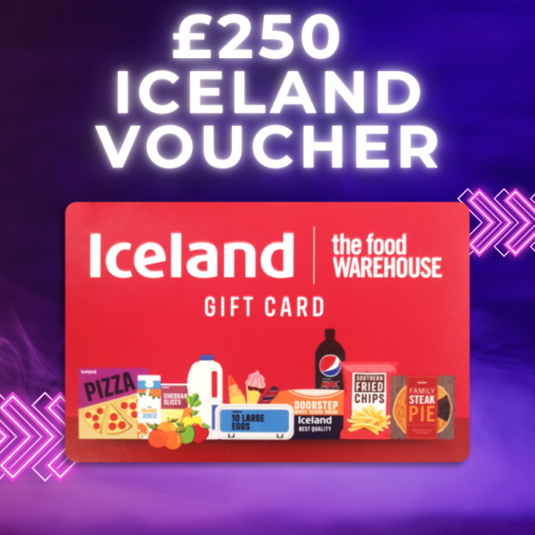 £250 Iceland Food Voucher