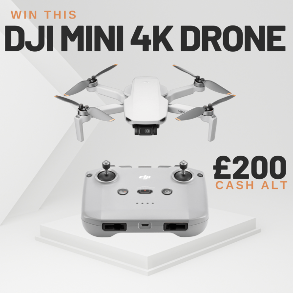 DJI MINI 4K DRONE FOR 79P!