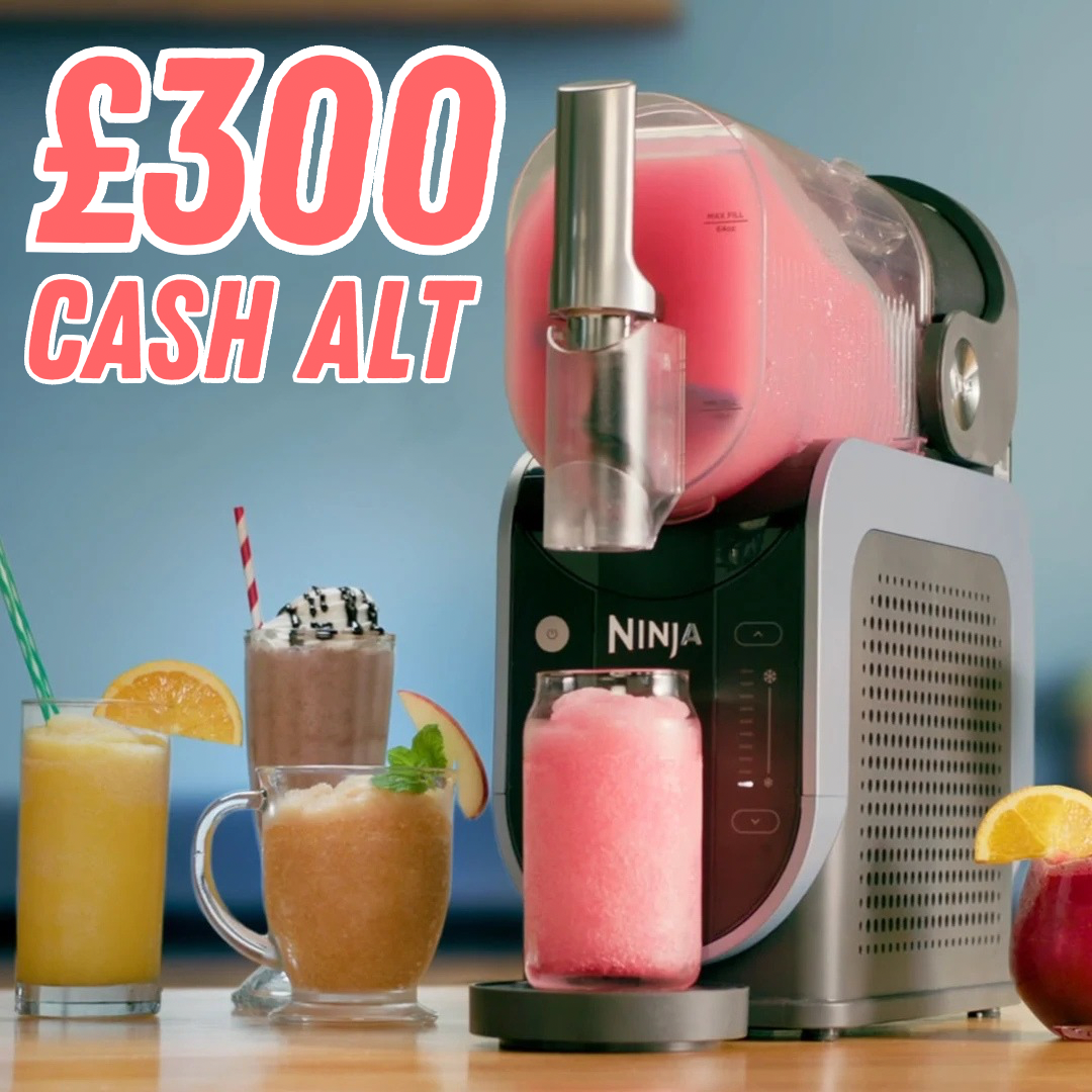 Ninja SLUSHi Frozen Drink Maker! Win for 79p!