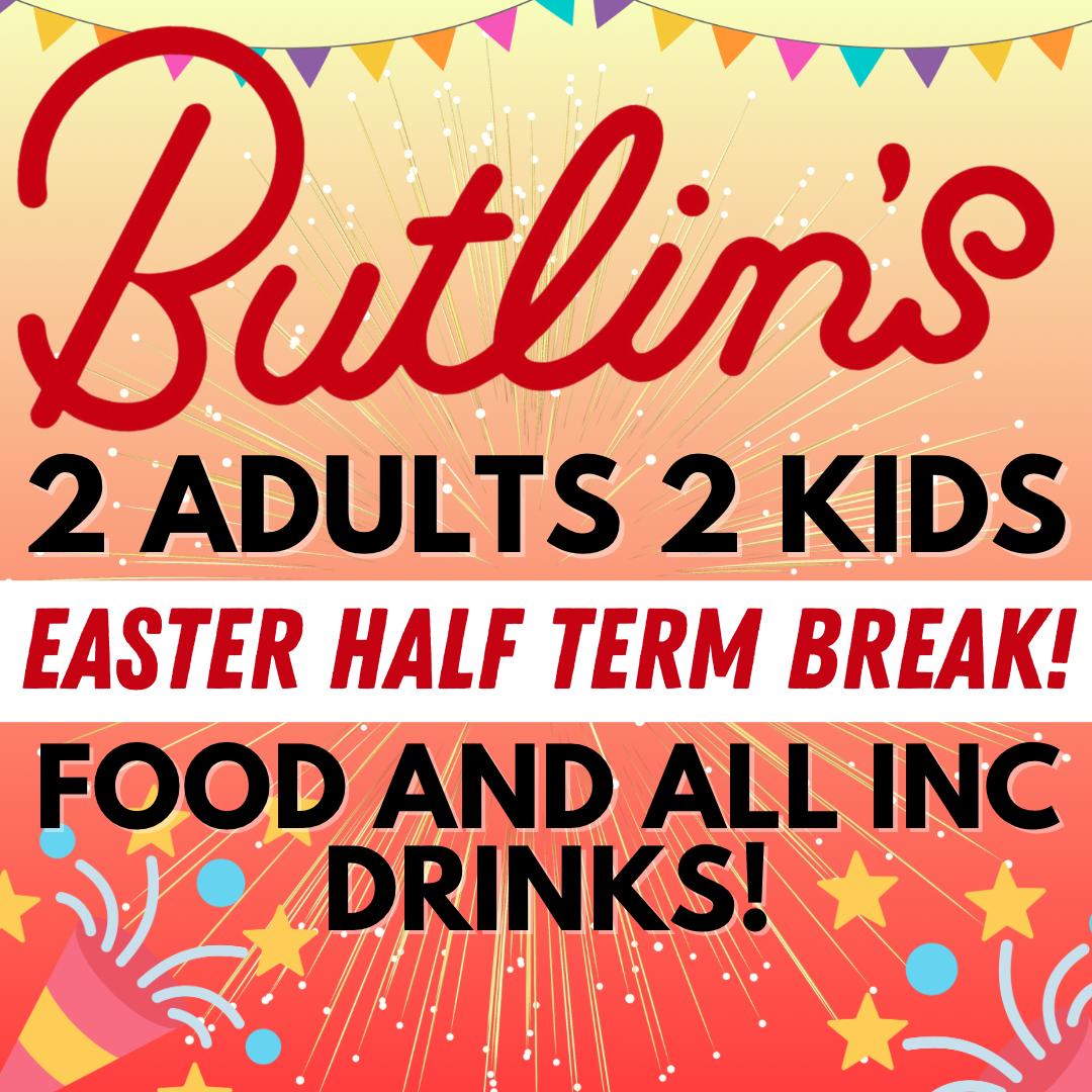 4 NIGHT EASTER HOLIDAYS FAMILY BUTLINS STAY - ALL INCLUSIVE!