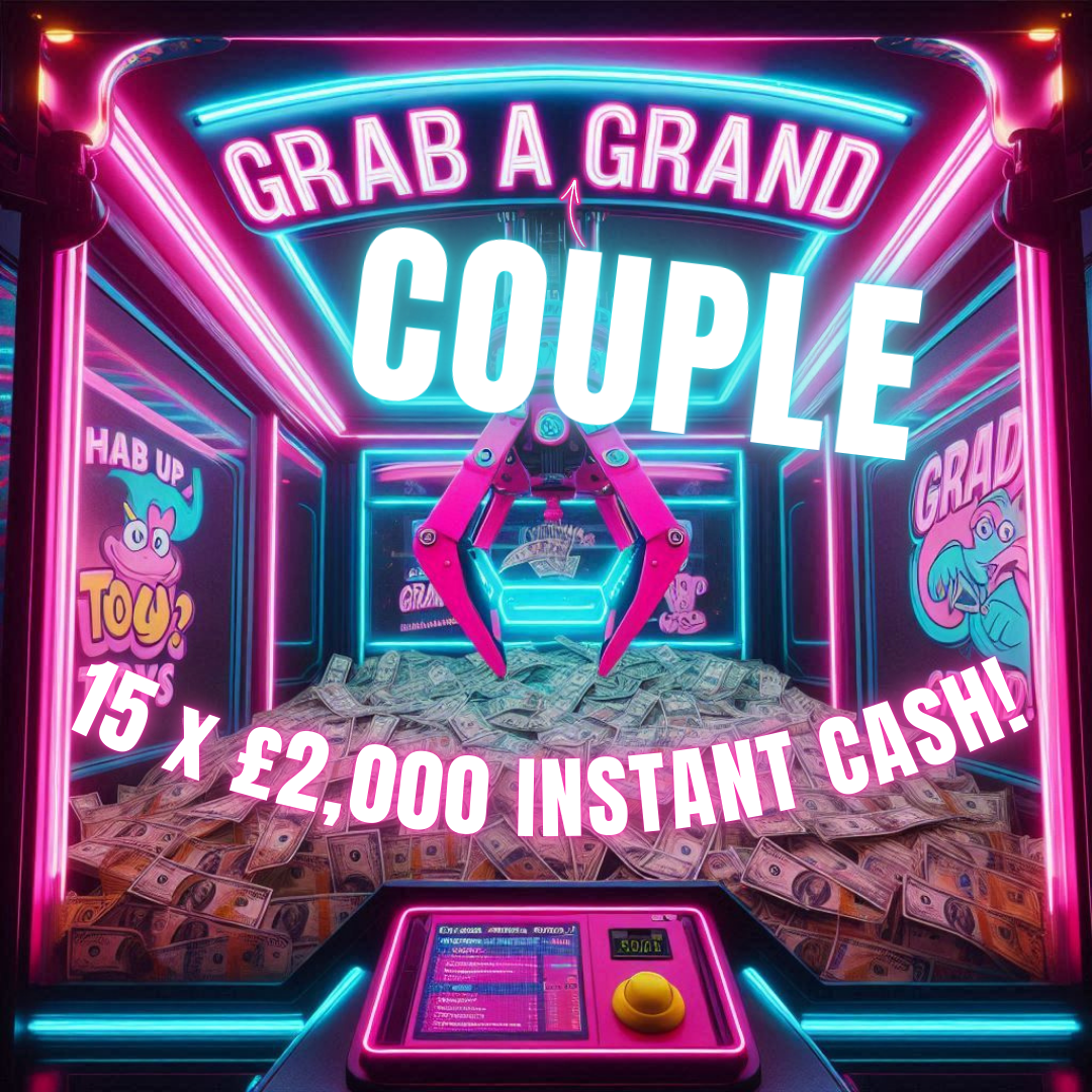 GRAB A COUPLE GRAND! SUPER LOW ODDS INSTANT WIN + £2K END PRIZE!