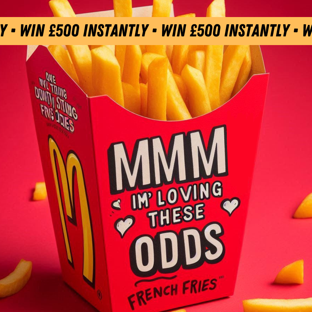 MMM I'M LOVIN THESE ODDS... 59P INSTANT WIN! £30K PRIZES + £250 END PRIZE!